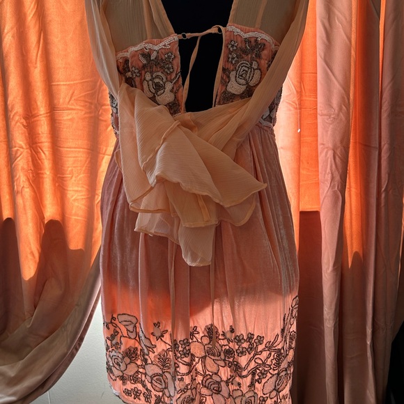 free people limited edition dress gemma’s velvet limited edition dress small 🩵 - Picture 5 of 8